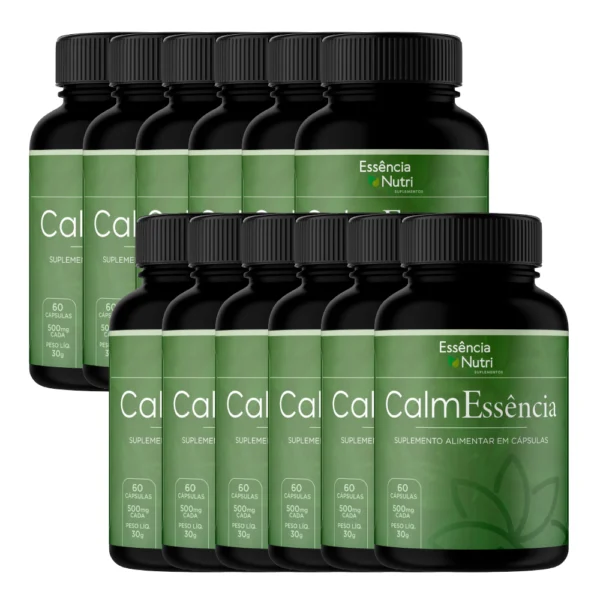 Calm Essência 12 Potes