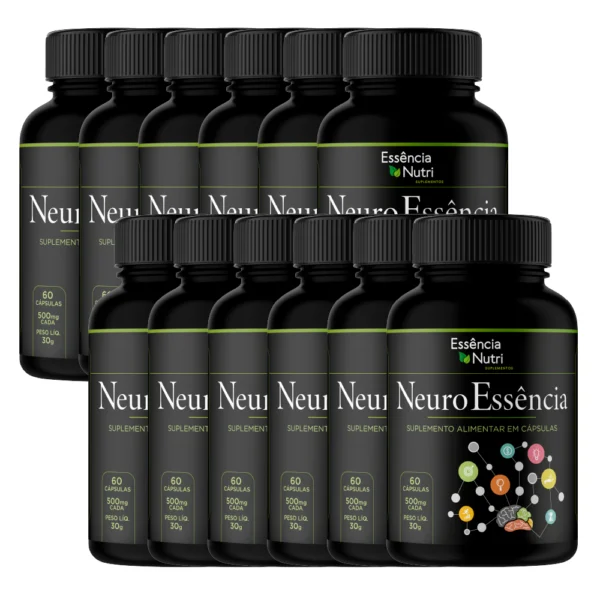 Neuro Essência 12 Potes