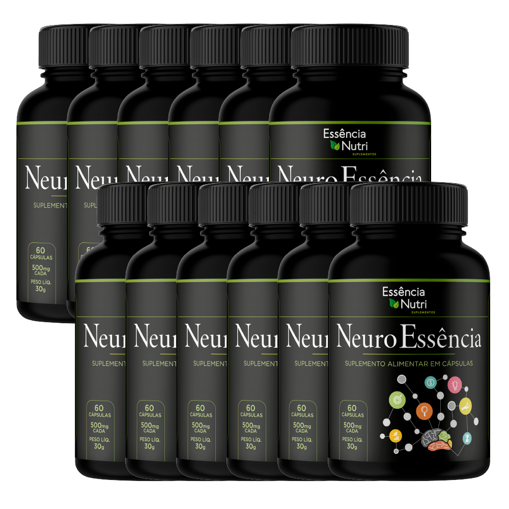 Neuro Essência 12 Potes